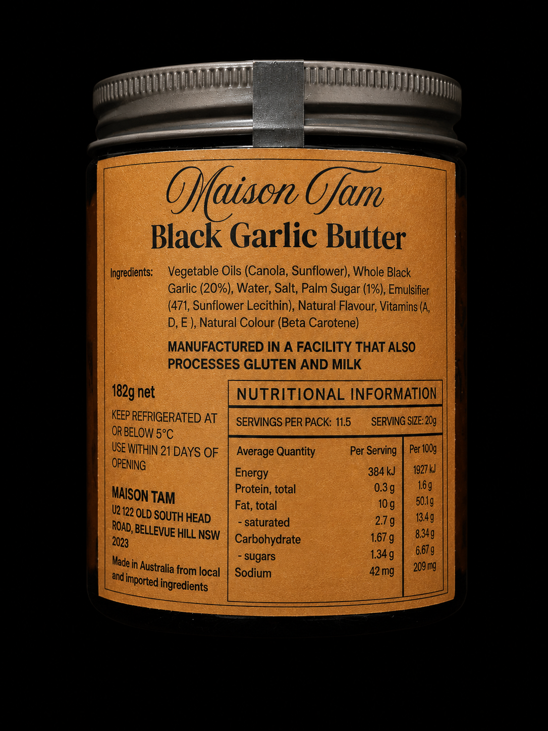 Black Garlic Butter